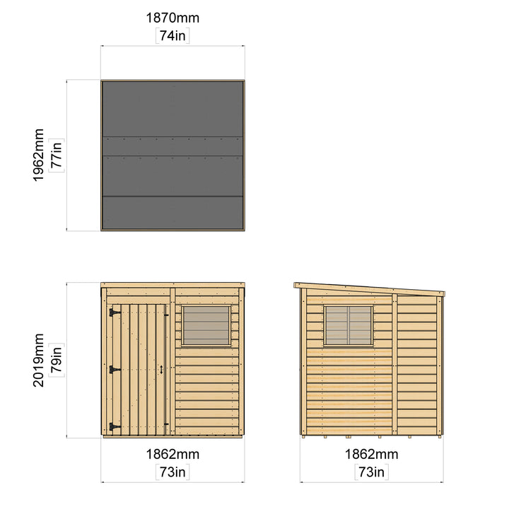 Storehaus Garden Shed With Windows