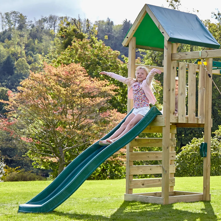 Rebo Adventure Climbing Frame and Swing Set with Slide - Rushmore