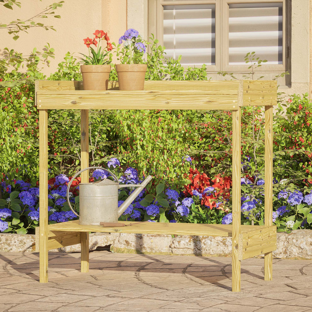 OG Garden Potting Table Workbench – OutdoorGardens