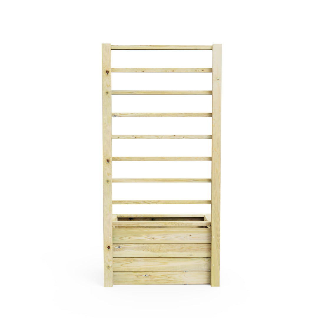 OG Wooden Garden Trellis Planter