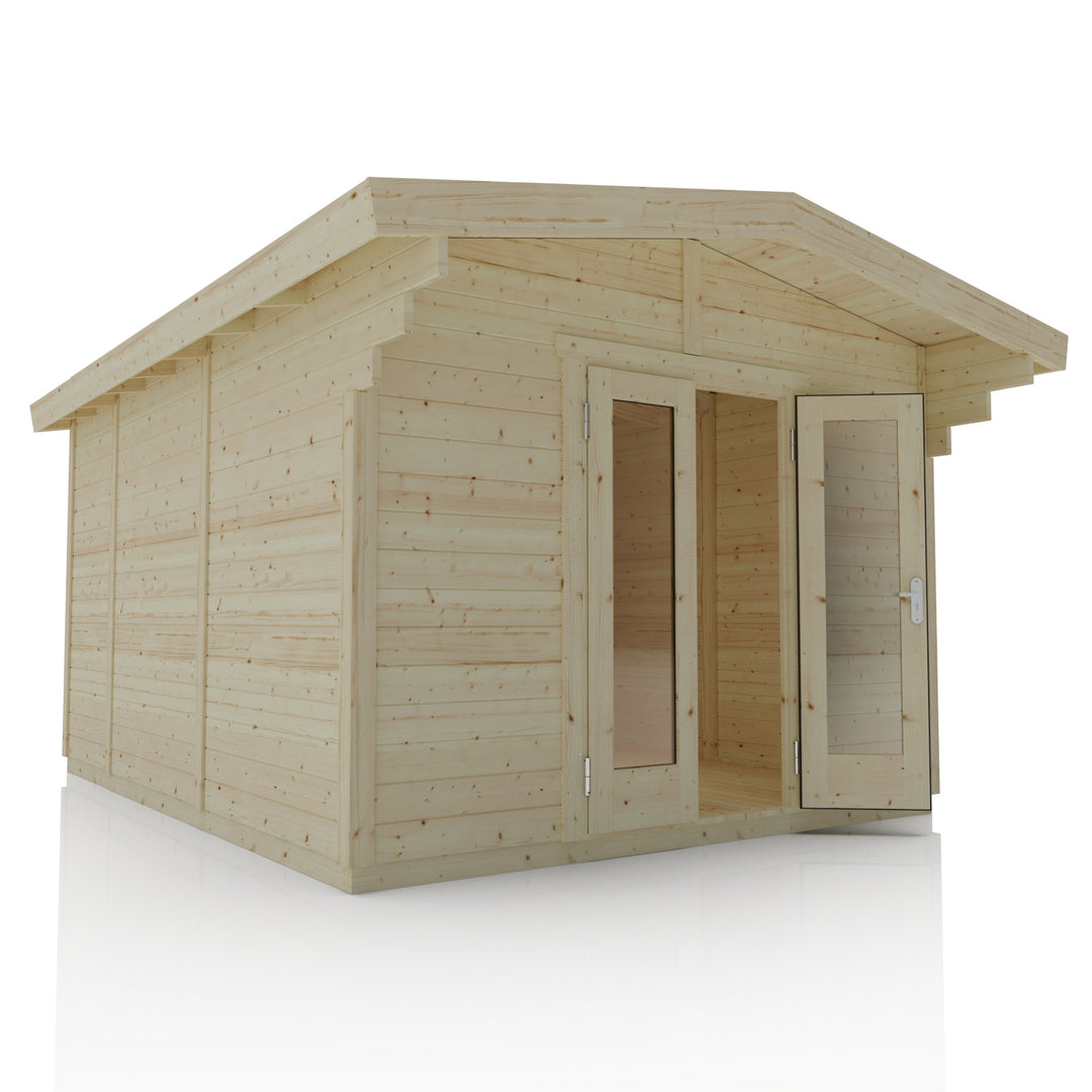 Alpholz Cabin with Full Glass double door only