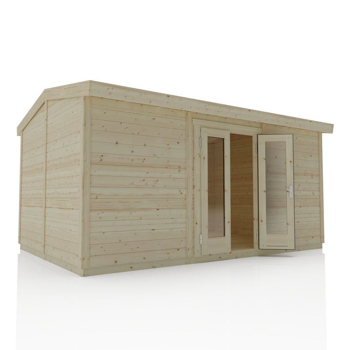 Alpholz Cabin with Full Glass double door only