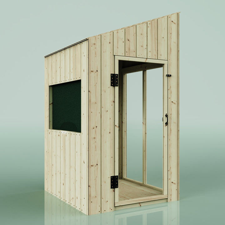 PolarPlay Kids Scandinavian Style Wooden Playhouse Feliks
