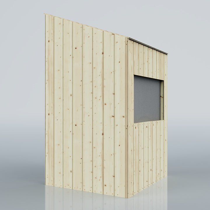 PolarPlay Kids Scandinavian Style Wooden Playhouse Feliks