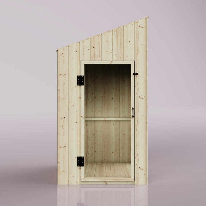 PolarPlay Kids Scandinavian Style Wooden Playhouse Feliks