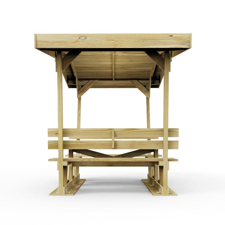 Weka Wooden Seating Gazebo with Table