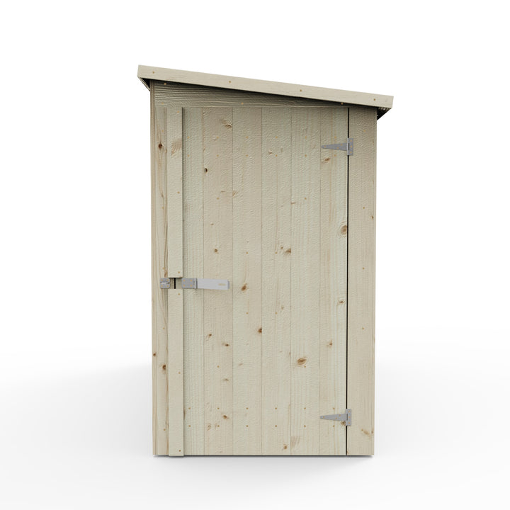 Weka Multifunction Shed with Separate Storage areas and Shelf System