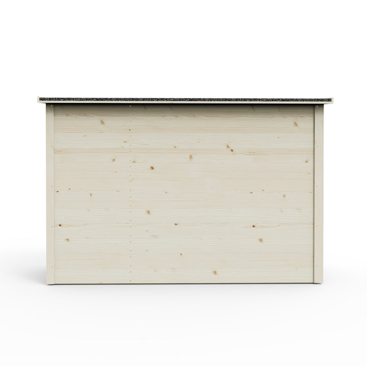 Weka Multifunction Shed with Separate Storage areas and Shelf System