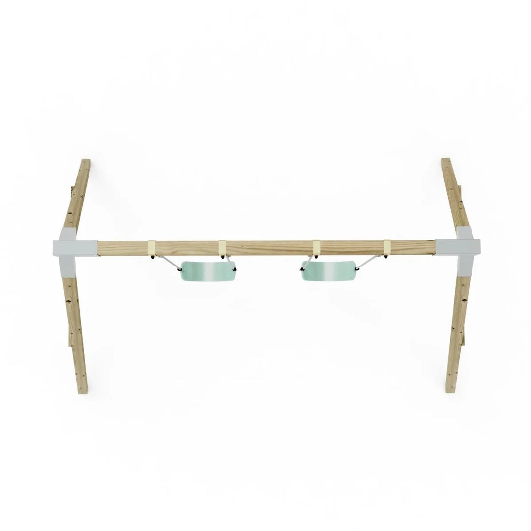 PolarPlay Premium Double Swing Set