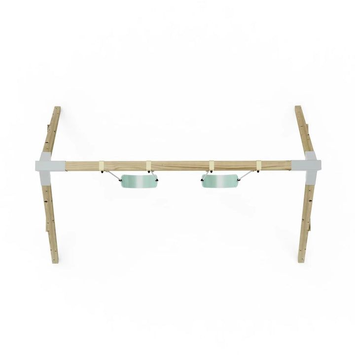 PolarPlay Premium Double Swing Set