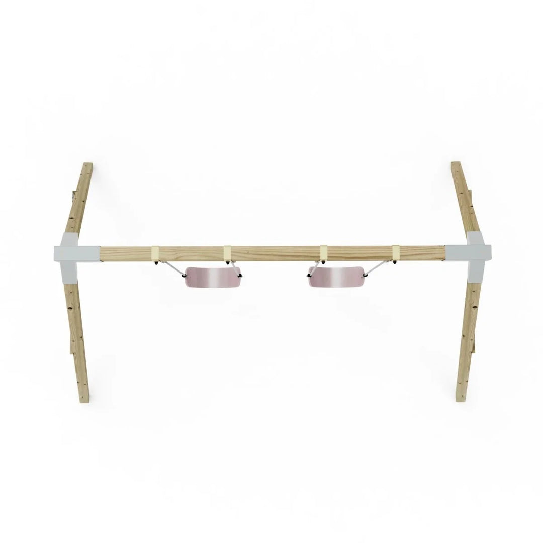 PolarPlay Premium Double Swing Set