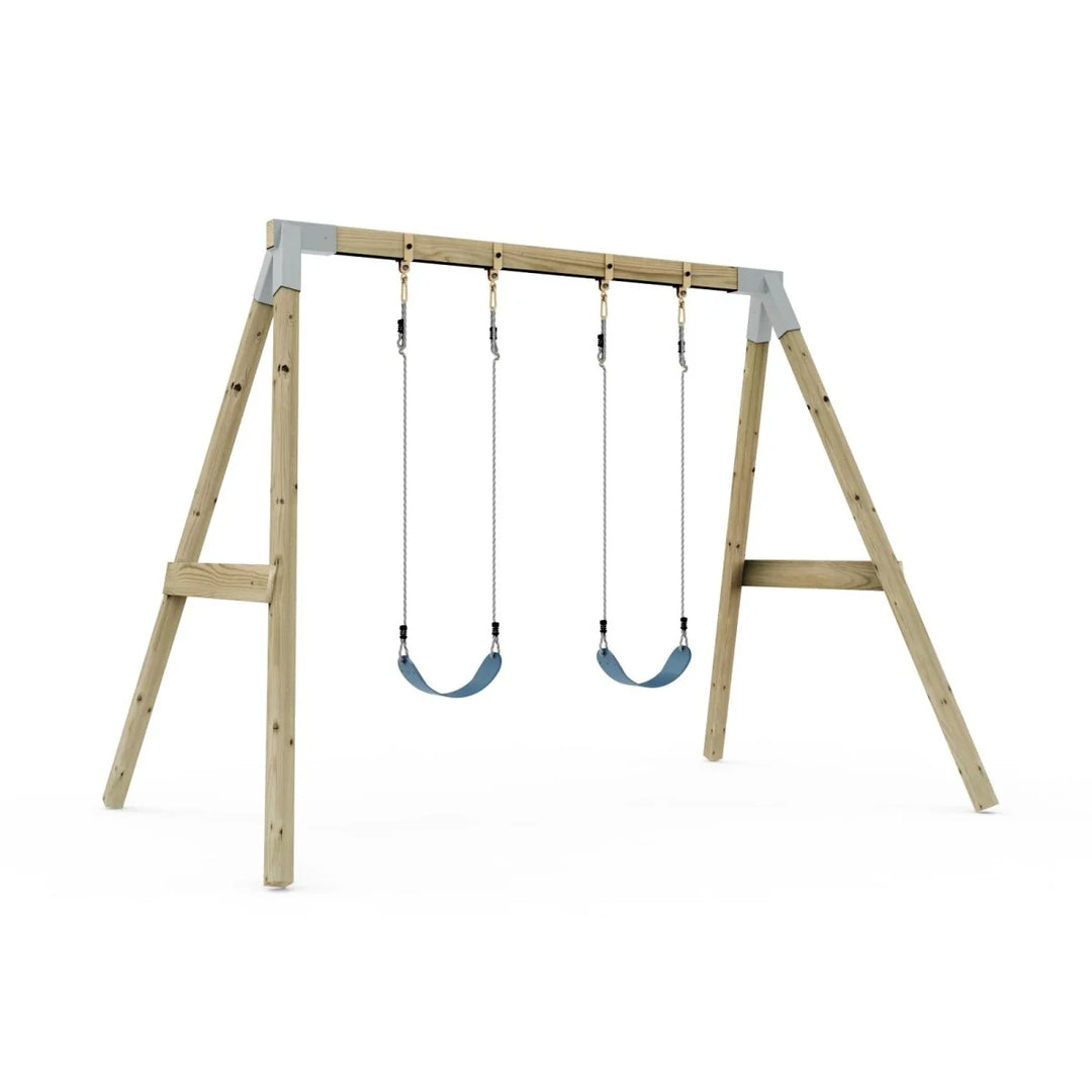 PolarPlay Premium Double Swing Set