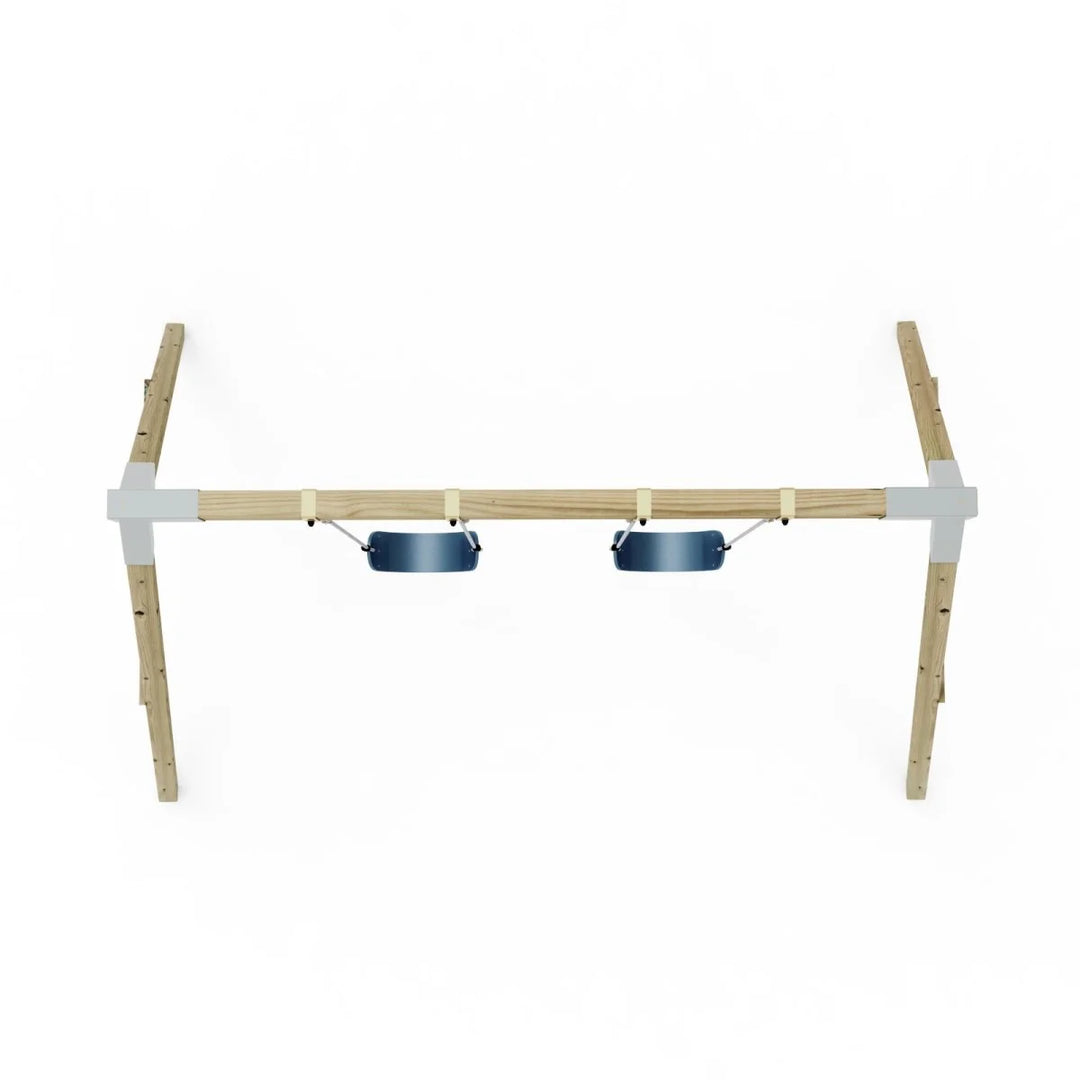 PolarPlay Premium Double Swing Set